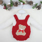 Red Bear Romper