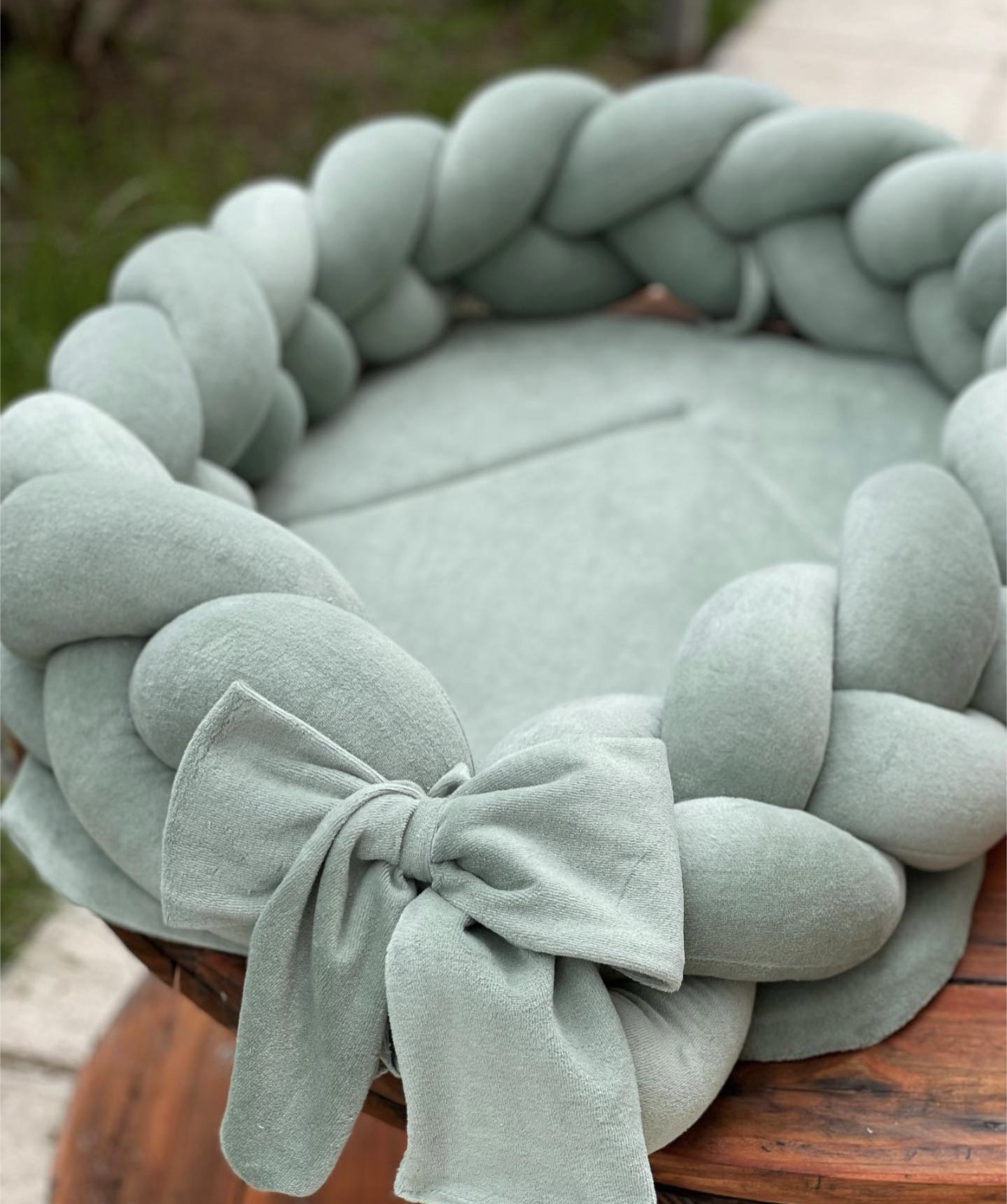 Plaited Bow Baby Nest- 8 colours available!