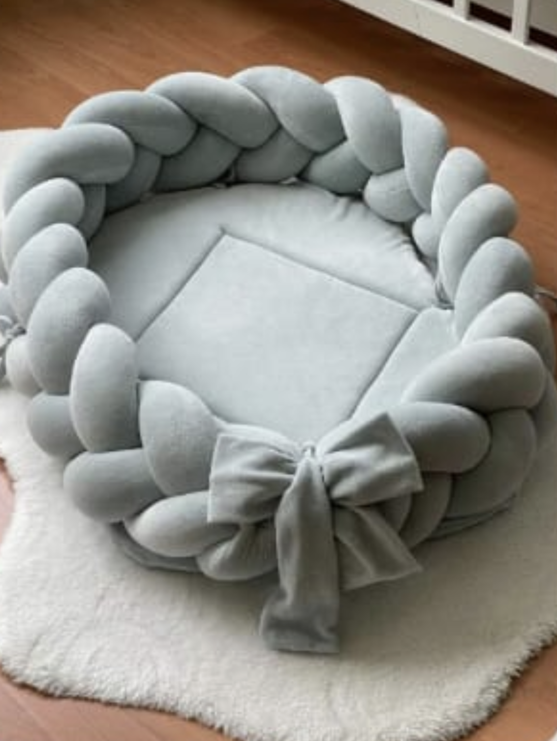 Plaited Bow Baby Nest- 8 colours available!