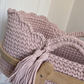 Hooded Basket with wooden stand.